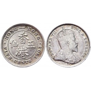 Hong Kong 5 Cents 1903