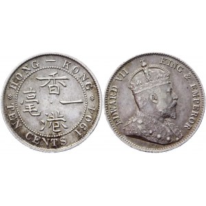 Hong Kong 10 Cents 1904