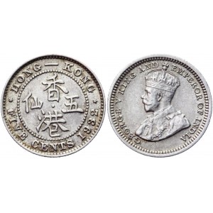 Hong Kong 5 Cents 1932
