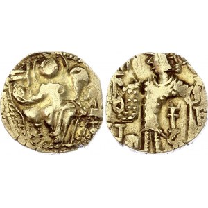 India Kushan Empire AU Dinar 350 - 380 AD
