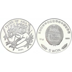 Korea 5 Won 2001