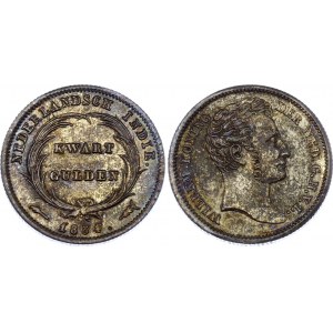 Netherlands East Indies 1/4 Gulden 1834
