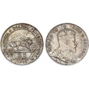 East Africa 25 Cents 1906