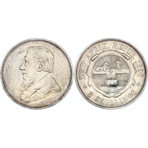 South Africa 2 Shillings 1896 ZAR