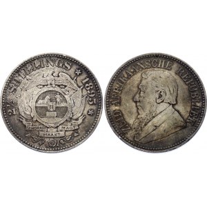 South Africa 2-1/2 Shillings 1895 ZAR