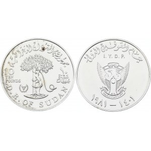 Sudan 10 Pounds 1981