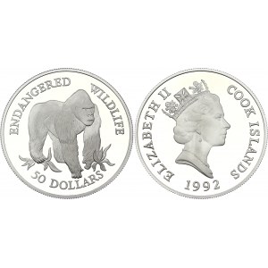 Cook Islands 50 Dollars 1992