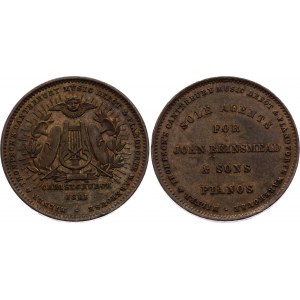 New Zealand Penny Token 1881