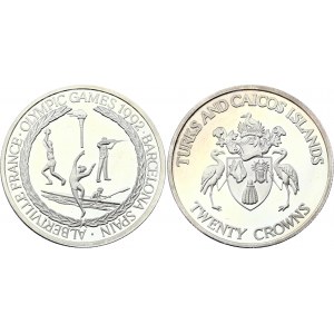 Turks and Caicos Islands 20 Crowns 1992