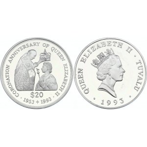 Tuvalu 20 Dollars 1993