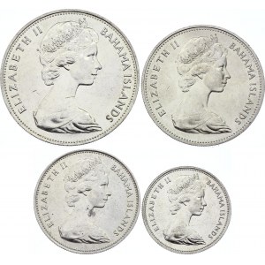Bahamas 50 Cents - 1 - 2 - 5 Dollars 1969
