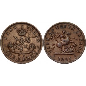 Canada Upper Penny 1857