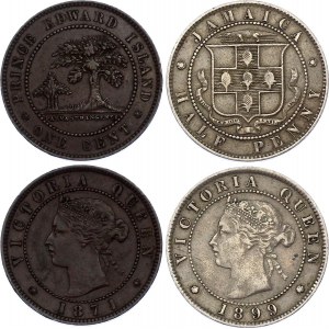 Canada & Jamaica Lot of 2 Coins