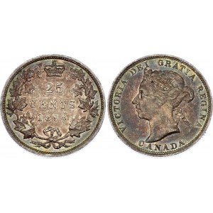 Canada 25 Cents 1894