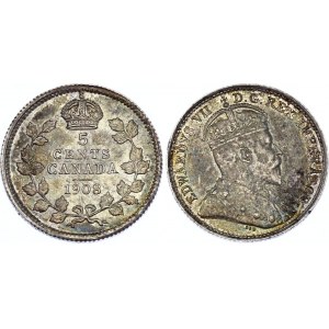 Canada 5 Cents 1908