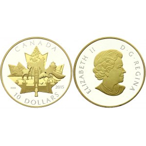 Canada 10 Dollar 2015