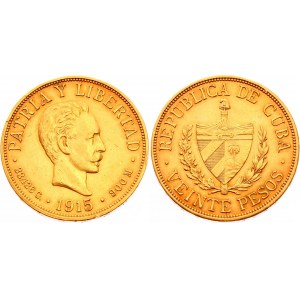 Cuba 20 Pesos 1915