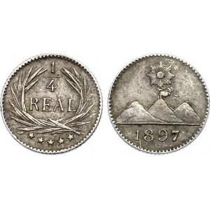 Guatemala 1/4 Real 1897