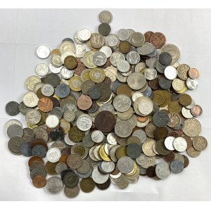 World Lot of 1 Kilogram of Unsearched Coins 19th-20th Century
