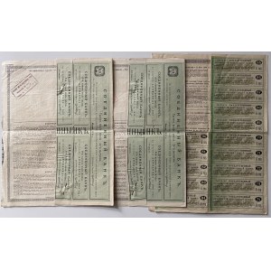 Russia Lot of Different Bank Obligations 1903 - 1910