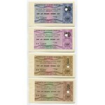 Russia - USSR Bank of Foreign Trade 1-2-5-10-20 50 Kopeks & 1-2 Roubles 1979 Diplomatic Series