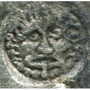 Russia Lithuanian rouble ingot with Medusa Gorgon's head chopmark 1370 - 1380 EXTRA RARE!