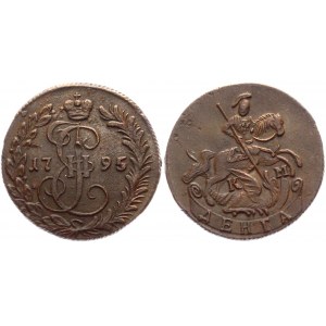Russia Denga 1795 КМ R