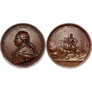 Russia Catherine II Bronze Medal 1771
