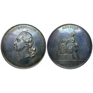 Russia Silver Medal In Memory of Grand Duke Pavel Petrovich's Visit to Berlin 1776