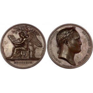 Russia Alexander I The Visit to Paris Bronze Medal 1814