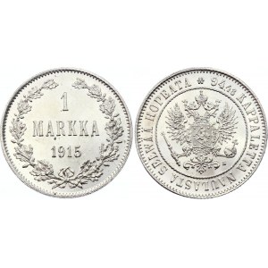 Russia - Finland 1 Markka 1915 S