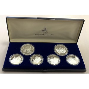 Russia - USSR Olympic Proof Set of 6 Coins 1977