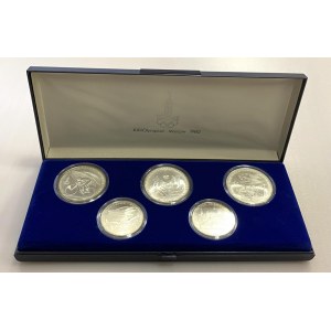 Russia - USSR Olympic UNC Set of 5 Coins 1978