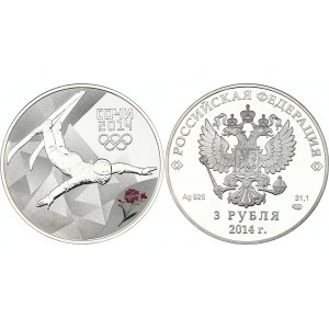 Russia 3 Roubles 2014