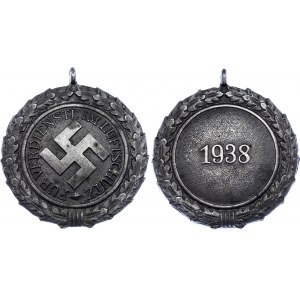 Germany - Third Reich Medal For Service in Air Defense 1938