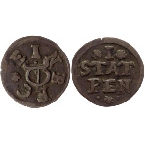 German States Einbeck 1 Pfennig 1647 -1717