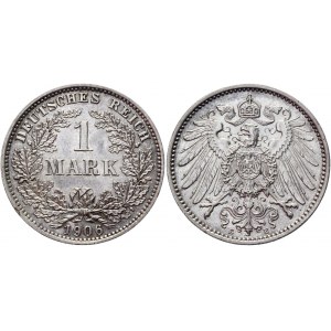 Germany - Empire 1 Mark 1906 E