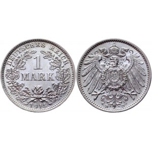 Germany - Empire 1 Mark 1914 D