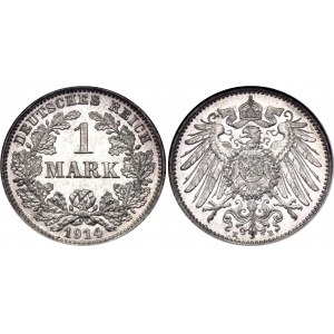 Germany - Empire 1 Mark 1914 E NGC MS 64