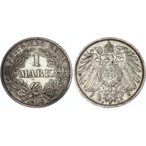 Germany - Empire 1 Mark 1916 F