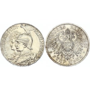 Germany - Empire Prussia 5 Mark 1901 A