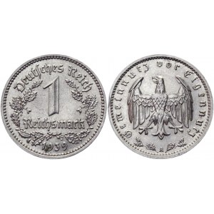 Germany - Third Reich 1 Reichsmark 1939 A