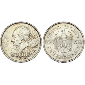 Germany - Third Reich 3 Reichsmark 1932 A