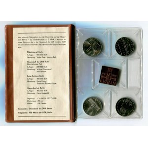 Germany - DDR 4 Coins Set 1987