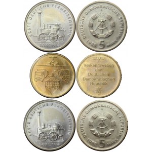 Germany - DDR 2 Coins Set 1988