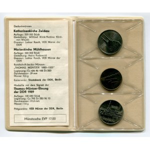 Germany - DDR 2 Coins Set 1989
