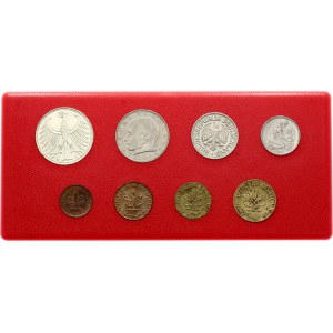 Germany - FRG Annual Coins Set 1967 J