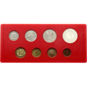 Germany - FRG Annual Coins Set 1967 J