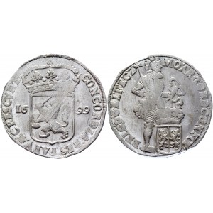 Netherlands Gelderland Silver Ducat 1699