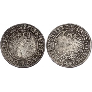 Poland 1 Grosz 1532 Coins for Prussia